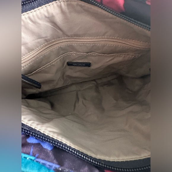 TUMI Floral Nylon Messenger Crossbody Bag - Picture 11 of 12